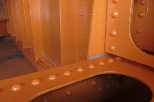 Finished Paint System and Caulking of Skyward Facing Joints